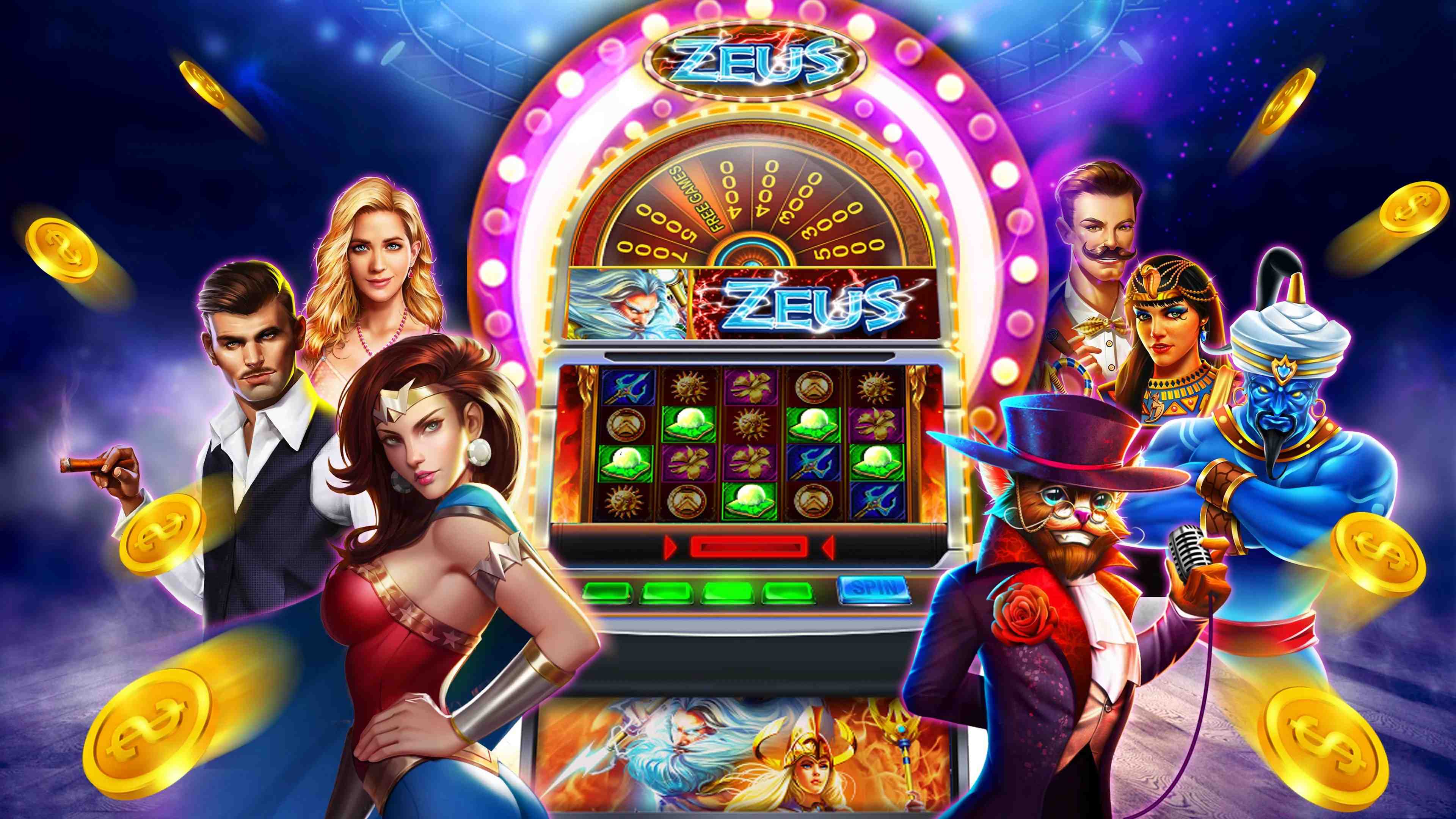 Kho game slot đa dạng với nhiều chủ đề hấp dẫn tại 789cup
